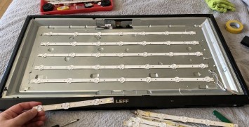 Ремонт телевизора Leff Чёрный экран у метро  Нагатинский Затон